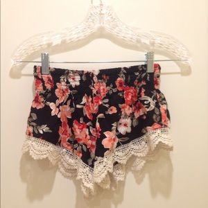 Floral shorts
